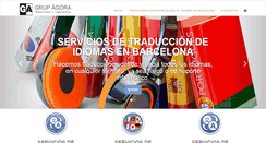 Desktop Screenshot of grupagora.com